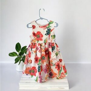 Dorissa Girl's Sleeveless Formal Dress Size 2T ~ Floral